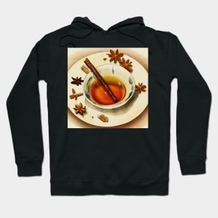 Cinnamon Tea Autumn Hoodie